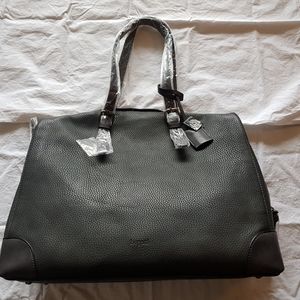 Bugatti Anthracite 16.5" X 11.5" X 6" Ladies Business Tote